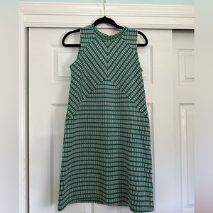 Maeve Seamed Jacquard Mini Dress